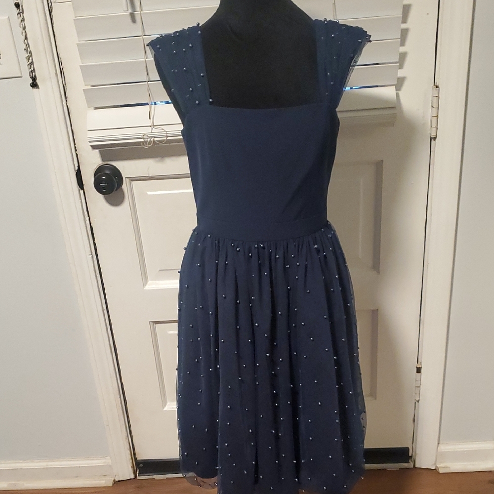 Gal Meets Glam Midnight Blue Dress